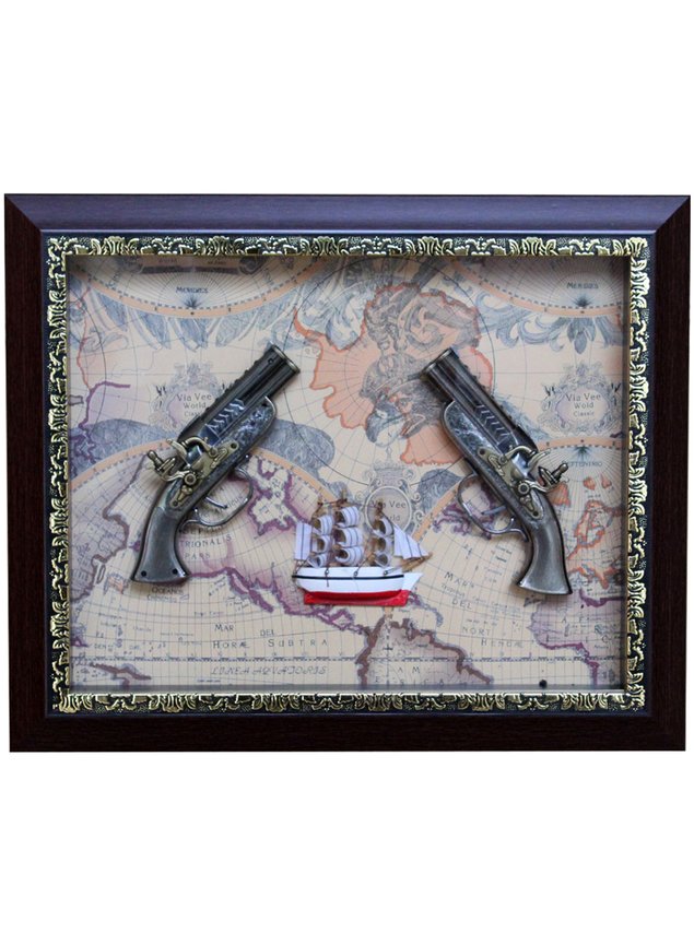 5337 quadro decorativo com armas antigas 2