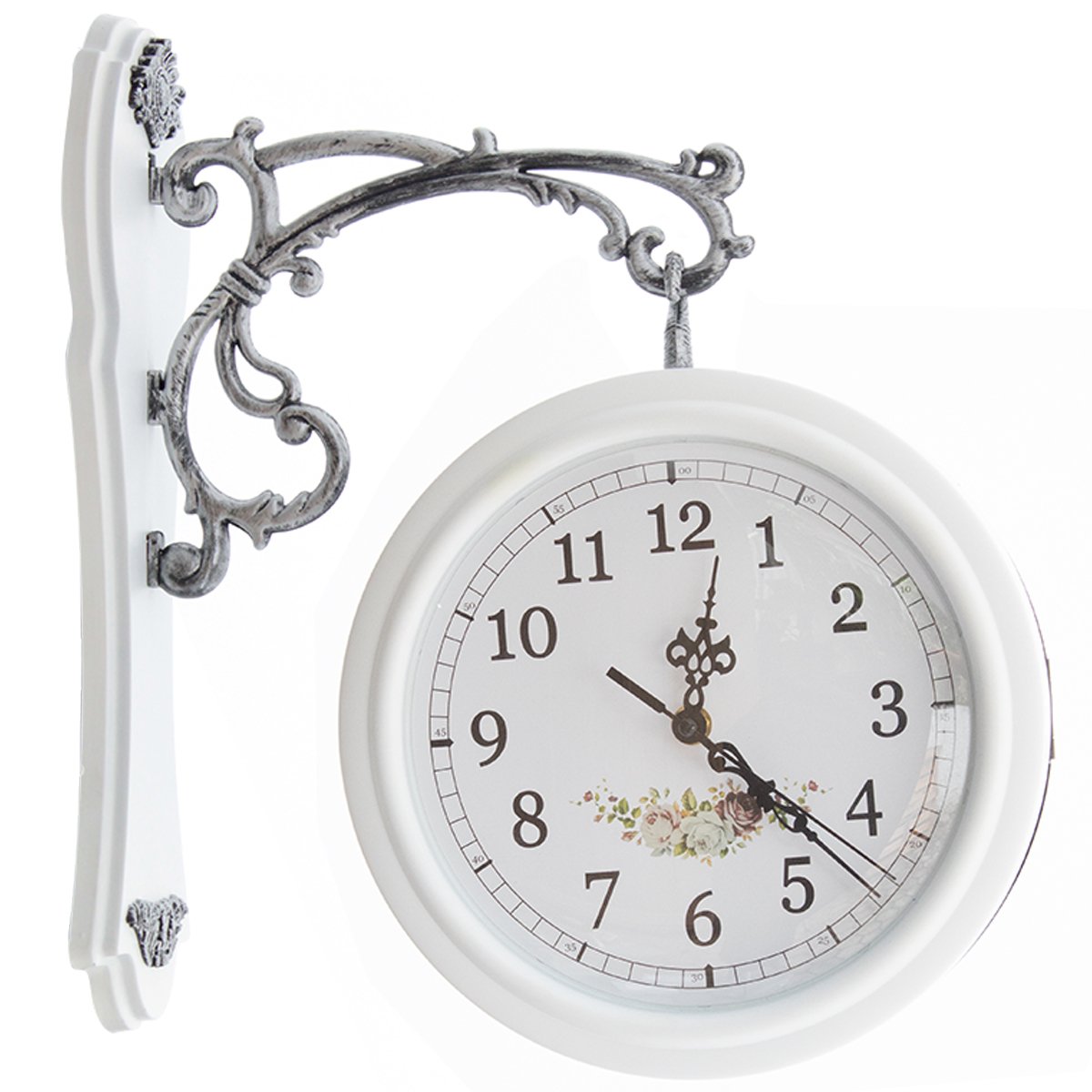 5365 relogio de parede dupla