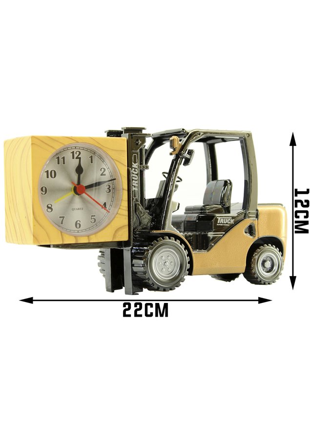 relogio de mesa com alarme e porta foto truck empilhadeira 3
