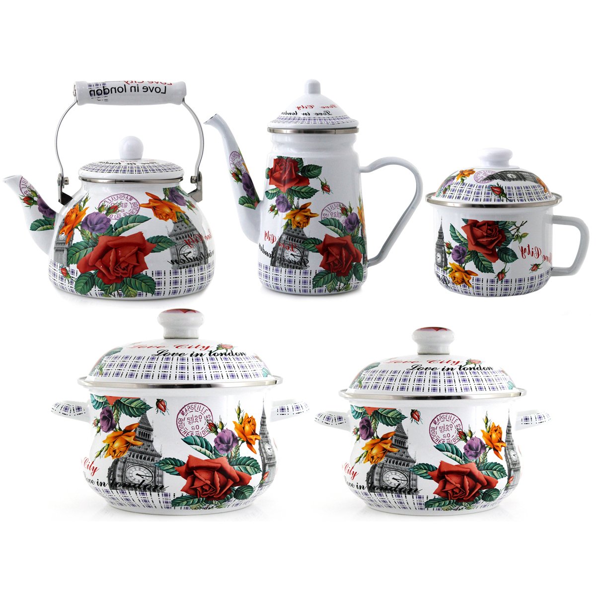 big ben chaleira bule leiteira panela20 panela22