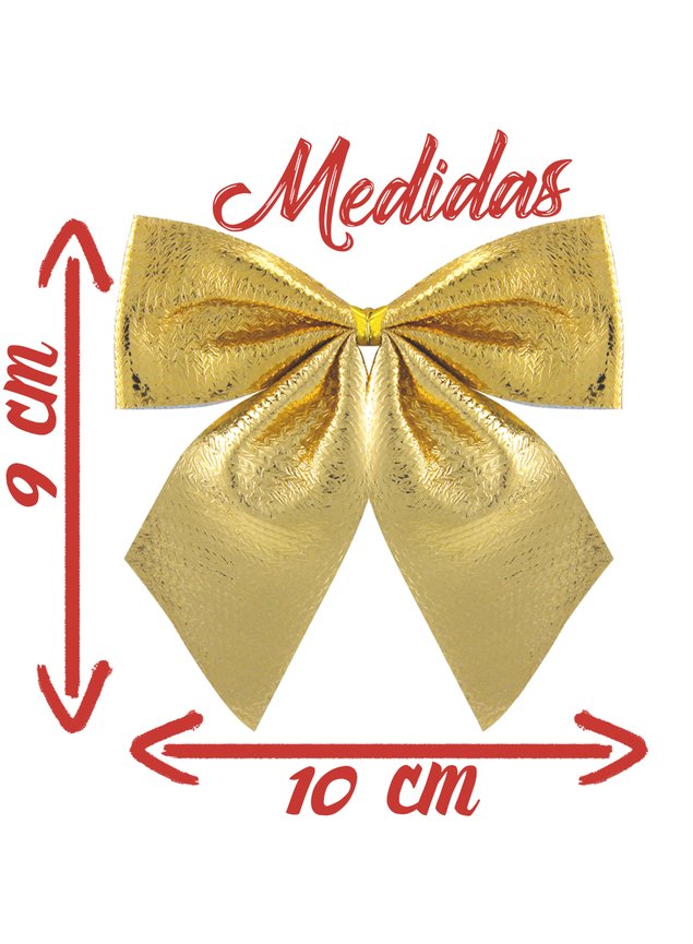 laco natalino 1263 magizi medidas