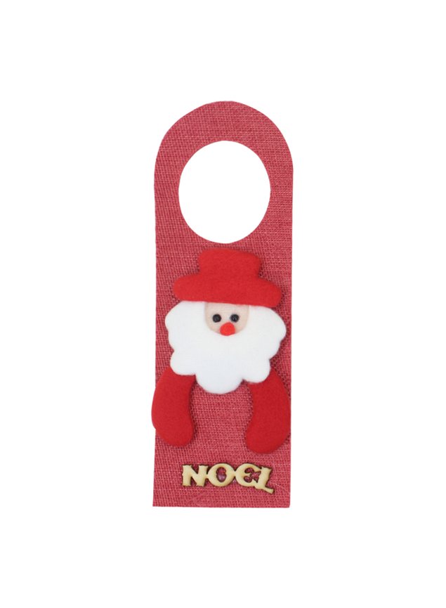 pendente de porta vermelho noel