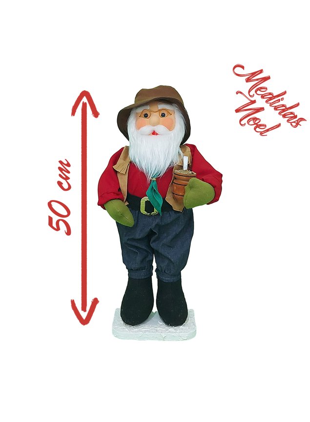 boneco natal papai noel gaucho npl1037