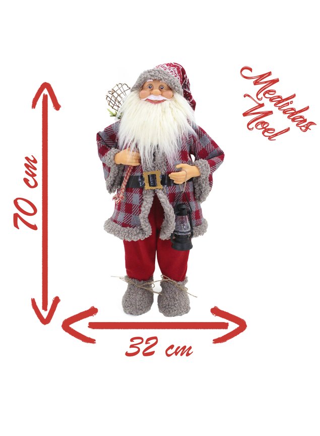 papai noel 21303 medidas