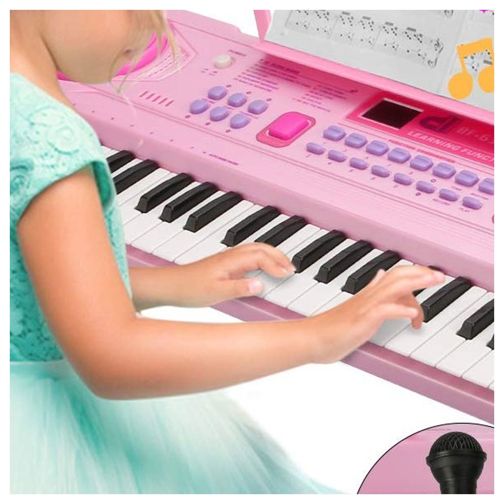 Teclado Eletrônico Semi Profissional 61 Teclas Bigfun BF-6302CL