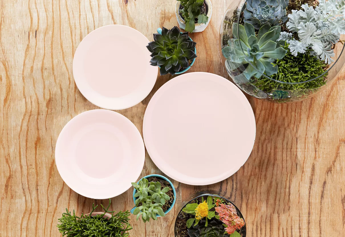 aparelho jantar unni rosa