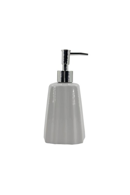 01 porta sabonete liquido modelagem de ceramica lavabo black unico