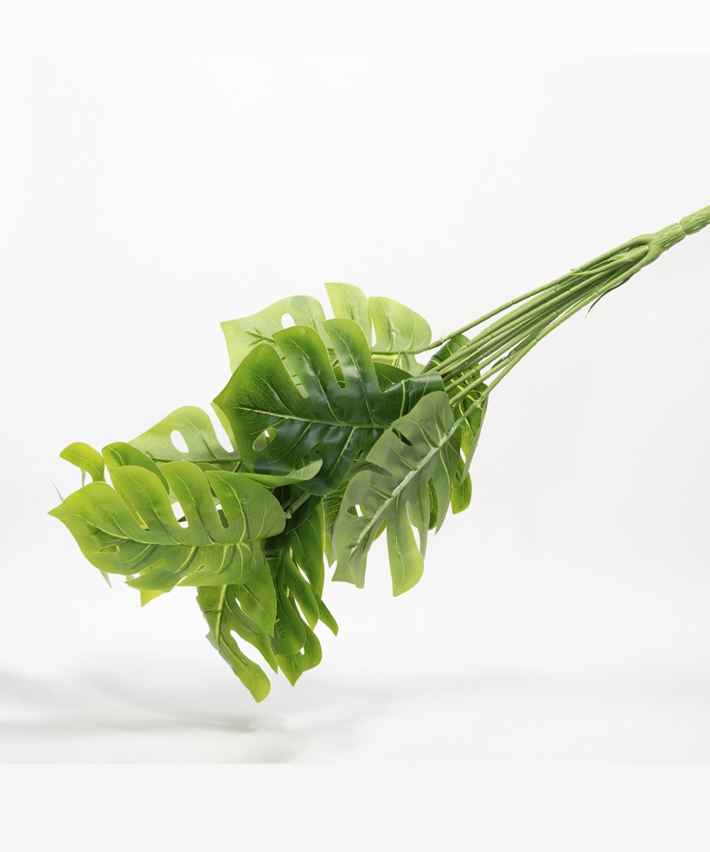 ramo costela de adao decorativo artificial plastico 43cm3
