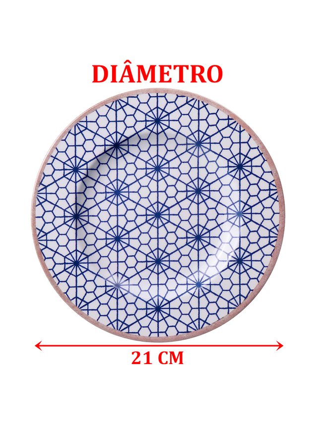 prato sobremesa abstratta 21cm4