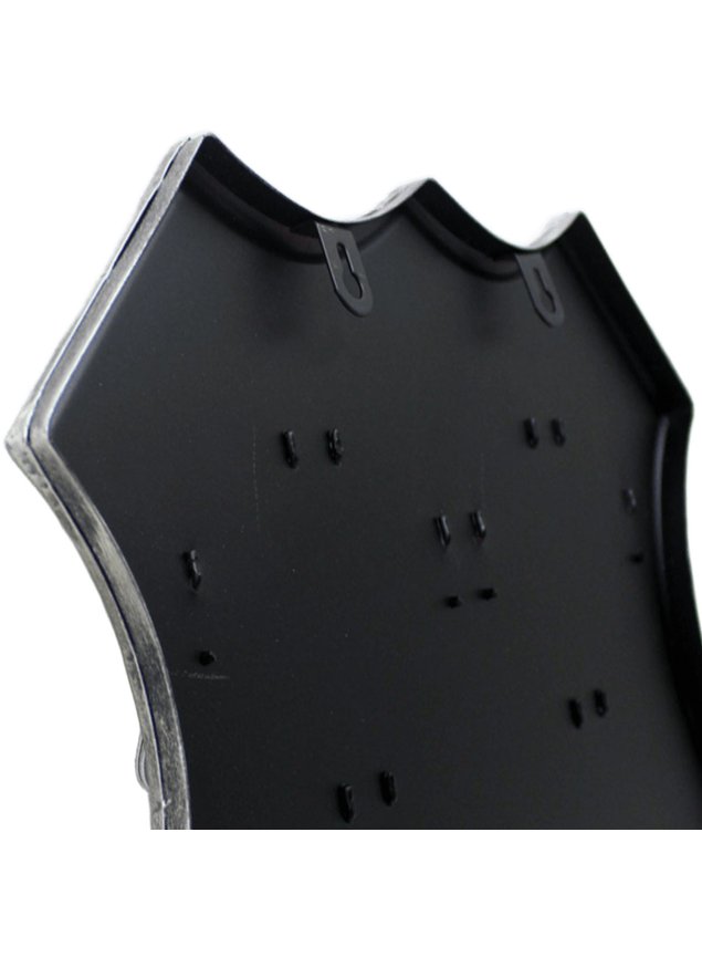 calendario decoracao placa flip vintage retro preto de 40cm3