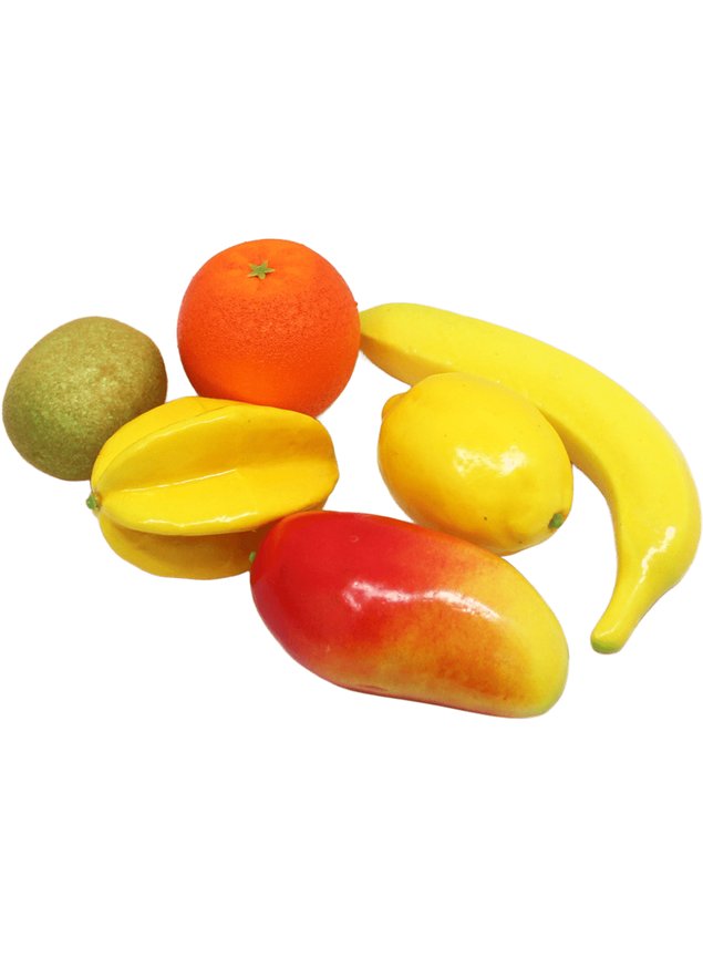 kit decoracao frutas artificial tamanho real em isopor 11pcs2
