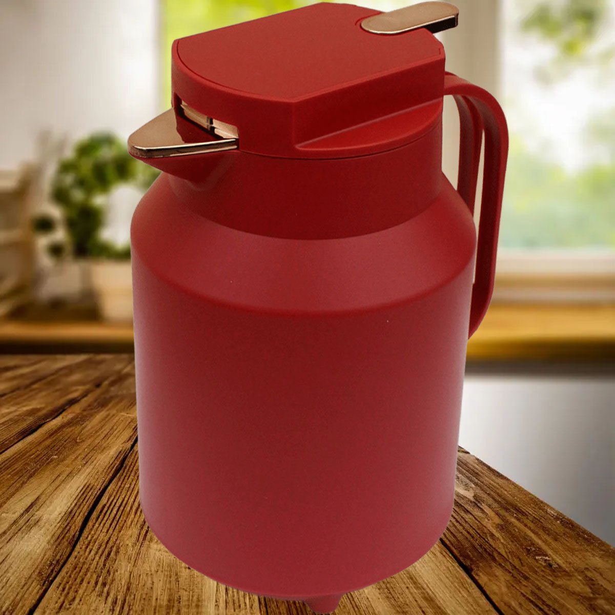garrafa termica de mesa vermelha cafe chimarrao leite 1 5l3