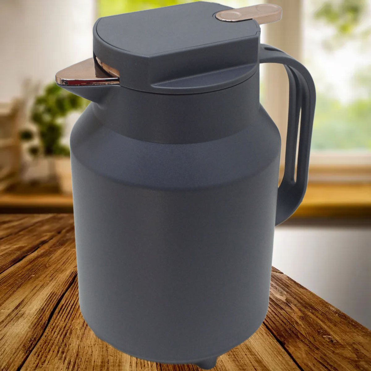 garrafa termica de mesa preta cafe cha chimarrao leite 1 5l2