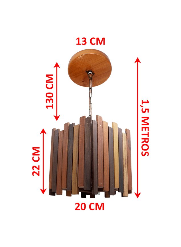 luminaria quadrada p2