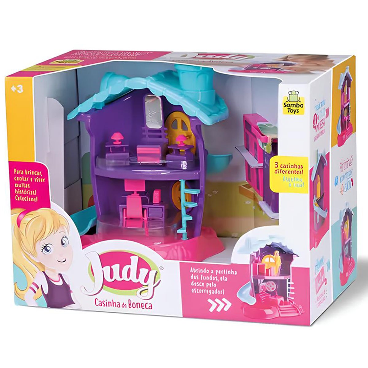 brinquedo infantil casinha judy cozinha fogao geladeira mesa1