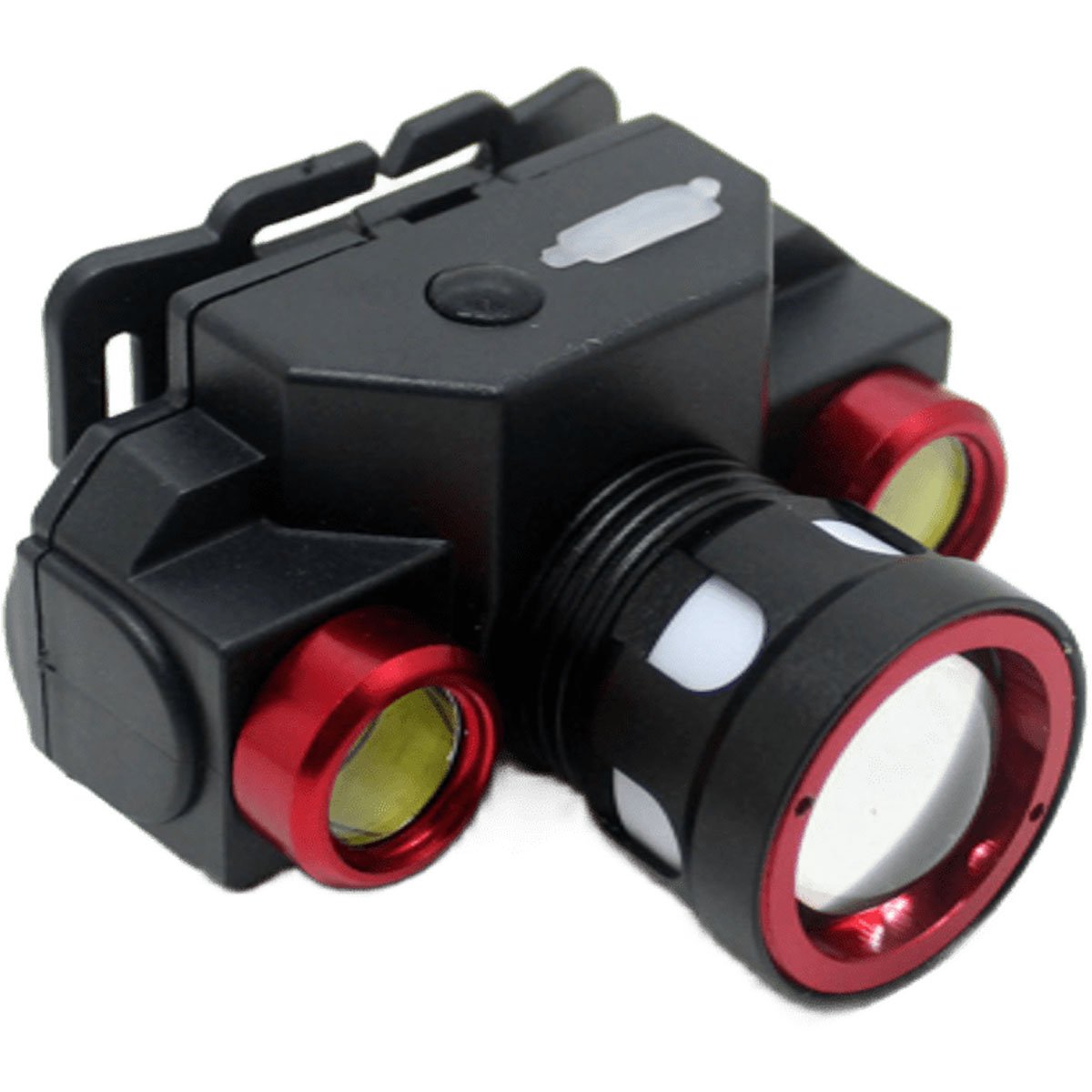 Lanterna De Cabeça À Pilha 2 Leds Branco