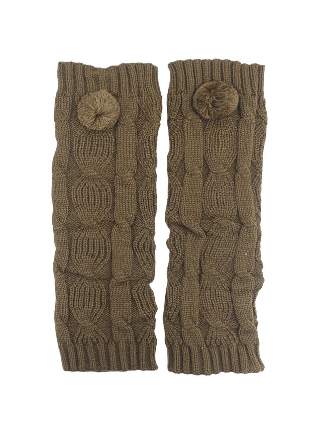 par polainas adulta feminina malha trico em la marrom claro1