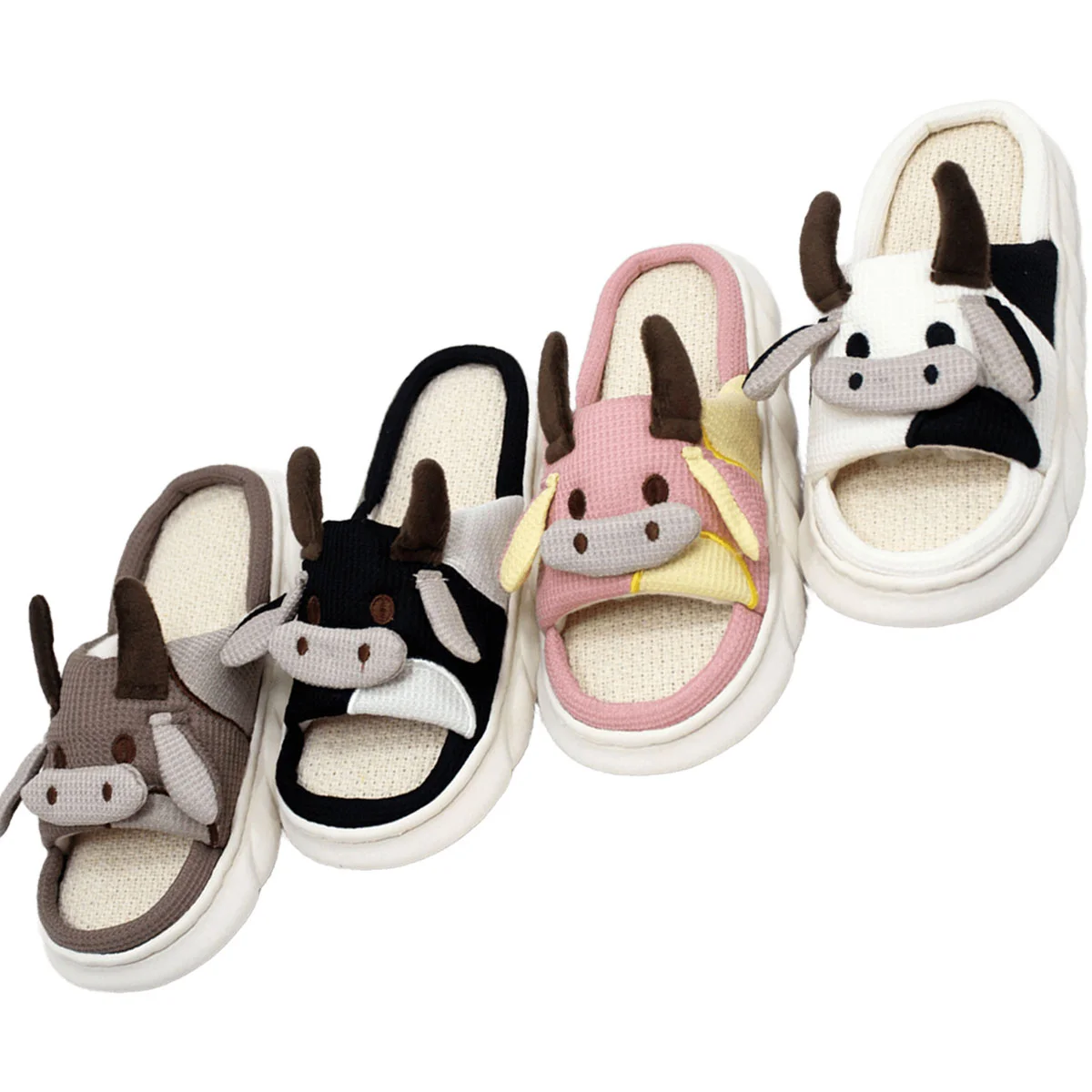 pantufas chinelo animais sapato de inverno antiderrapante009