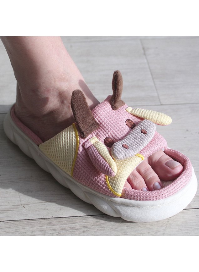 pantufas chinelo animais sapato de inverno antiderrapante30