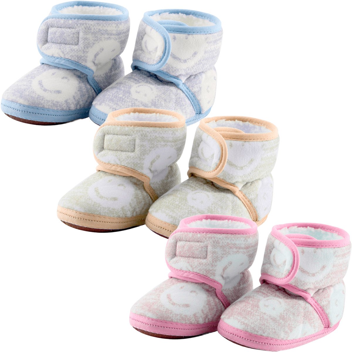 pantufa sapato infantil bebe 0 a 12 meses forrada com velcro1