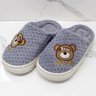 pantufas infantil sapatos chinelos de inverno urso ursinho azul2