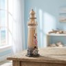 farol artesanal decoracao nautico casa praia maritimo 33cm2